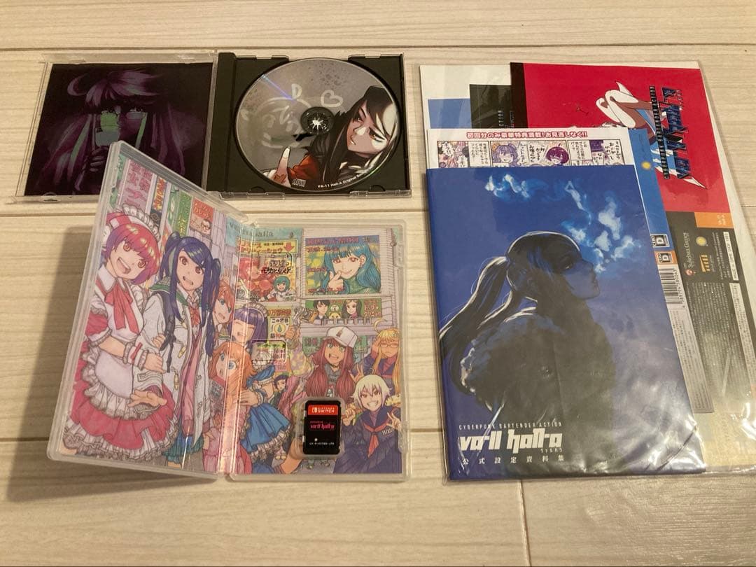 初回特典&店舗購入特典 VA-11 Hall-A ヴァルハラ Switch