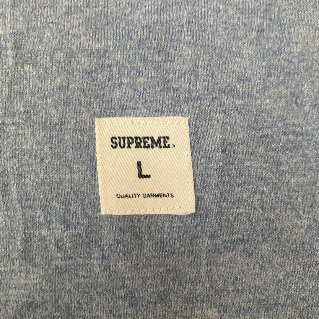 SUPREME アーチロゴ Lサイズ ライトブルー