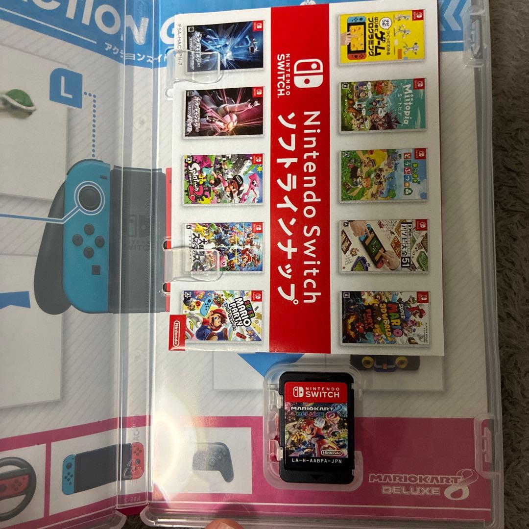 Nintendo Switchカセット スプラトゥーン3 猫マリオ、マリオカート