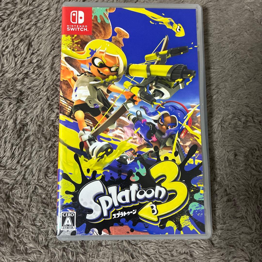 Nintendo Switchカセット スプラトゥーン3 猫マリオ、マリオカート