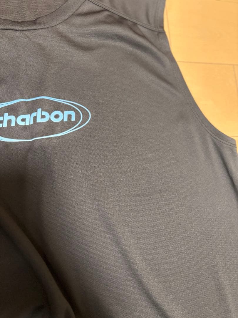 ウォーキング・ランニングウェア charbon POWER DRY SLEEVELESS T-SHIRTS