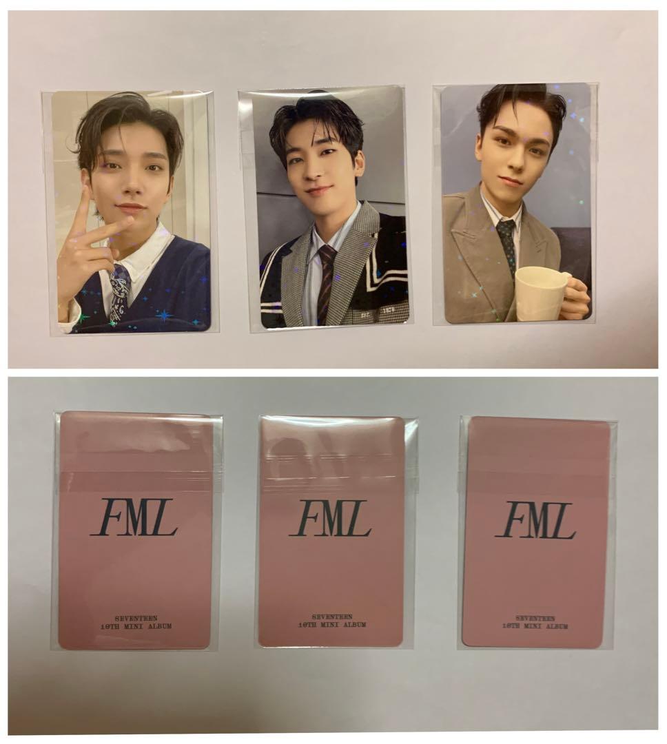 SEVENTEEN アルバム【FML】３形態 '未開封' Weverse特典付き