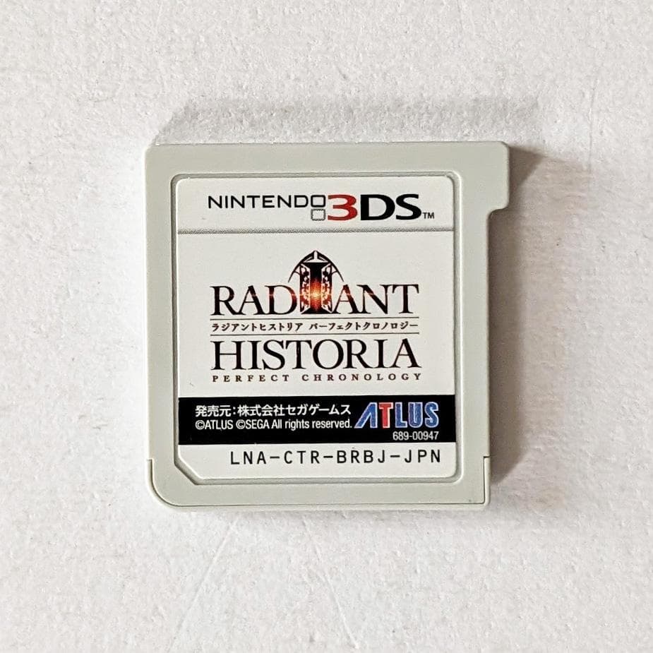 ニンテンドー3DS ラジアントヒストリア パーフェクトクロノロジー　3DS