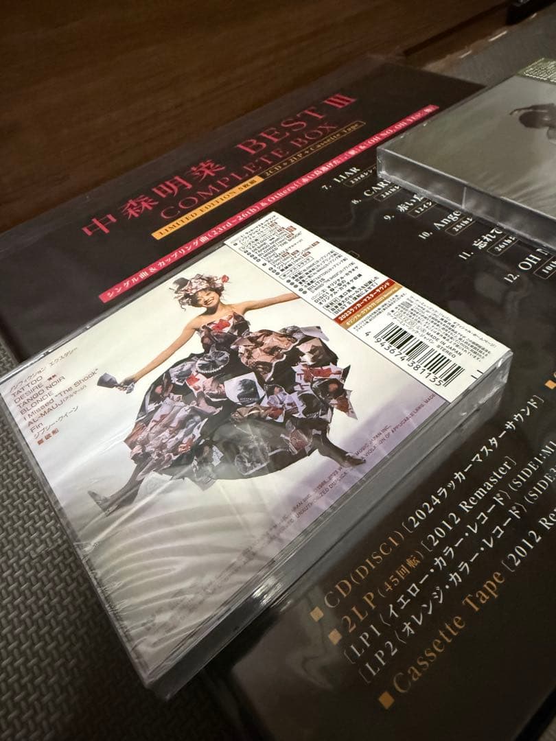 中森明菜 BEST シリーズ　2023 Remaster コンプリートBOXレア