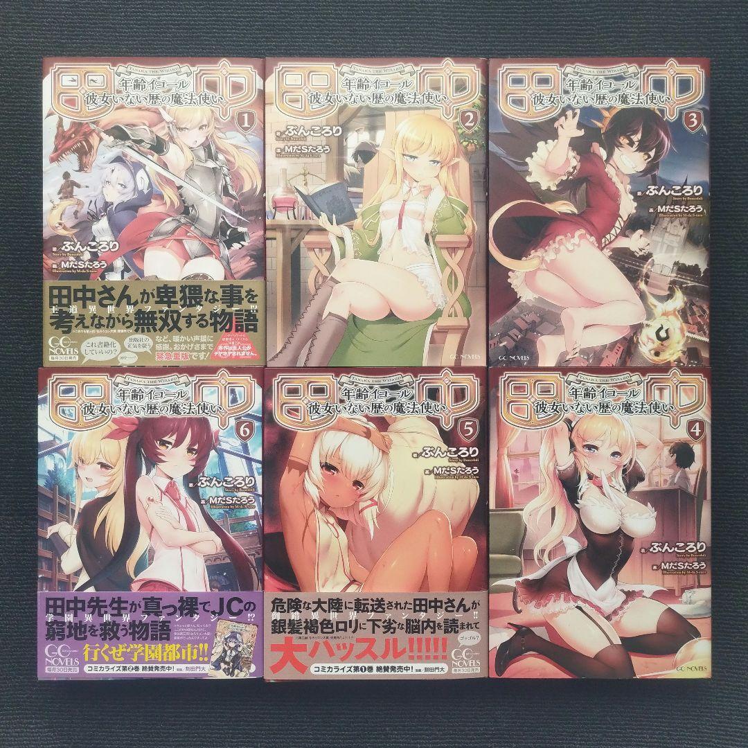 「田中 ～年齢イコール彼女いない歴の魔法使い」(GCノベルズ) 全15冊セット