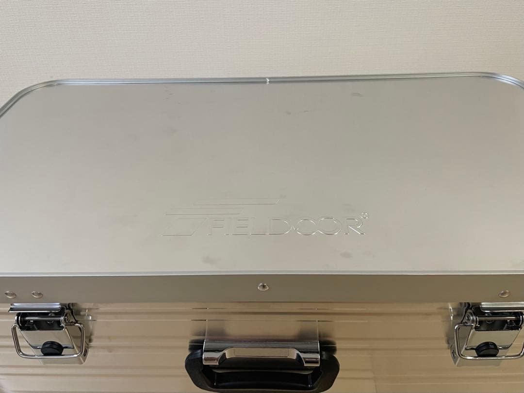 FIELDOOR アルミ コンテナボックス　Mサイズ フィールドア