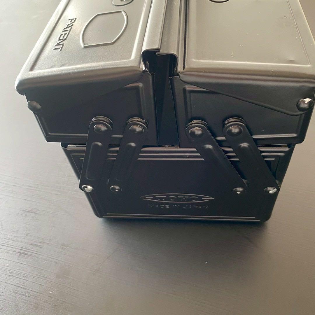 東洋スチール(TOYO) 2段式スチール製工具箱 ST-350 ツールボックス