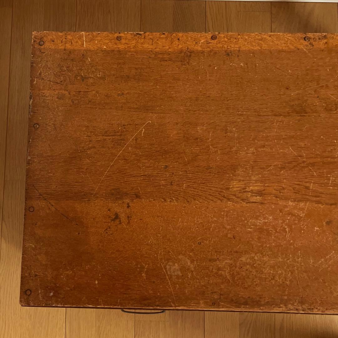 古道具　昭和レトロ　木製文机　ローテーブル