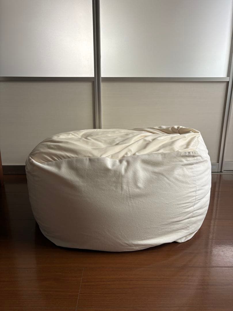 無印良品　ビーズクッション