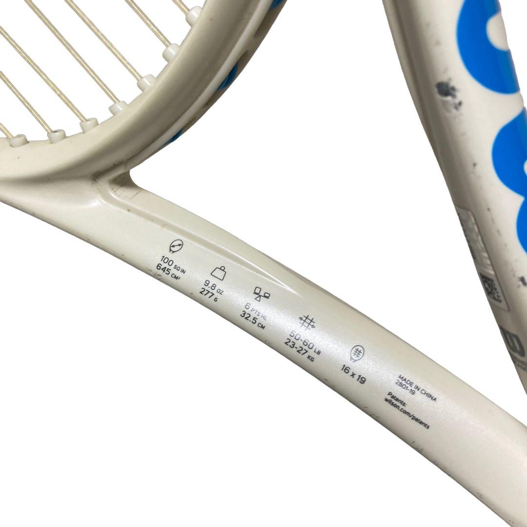 Wilson ULTRA 100L v2.0 限定 ホワイト テニスラケット