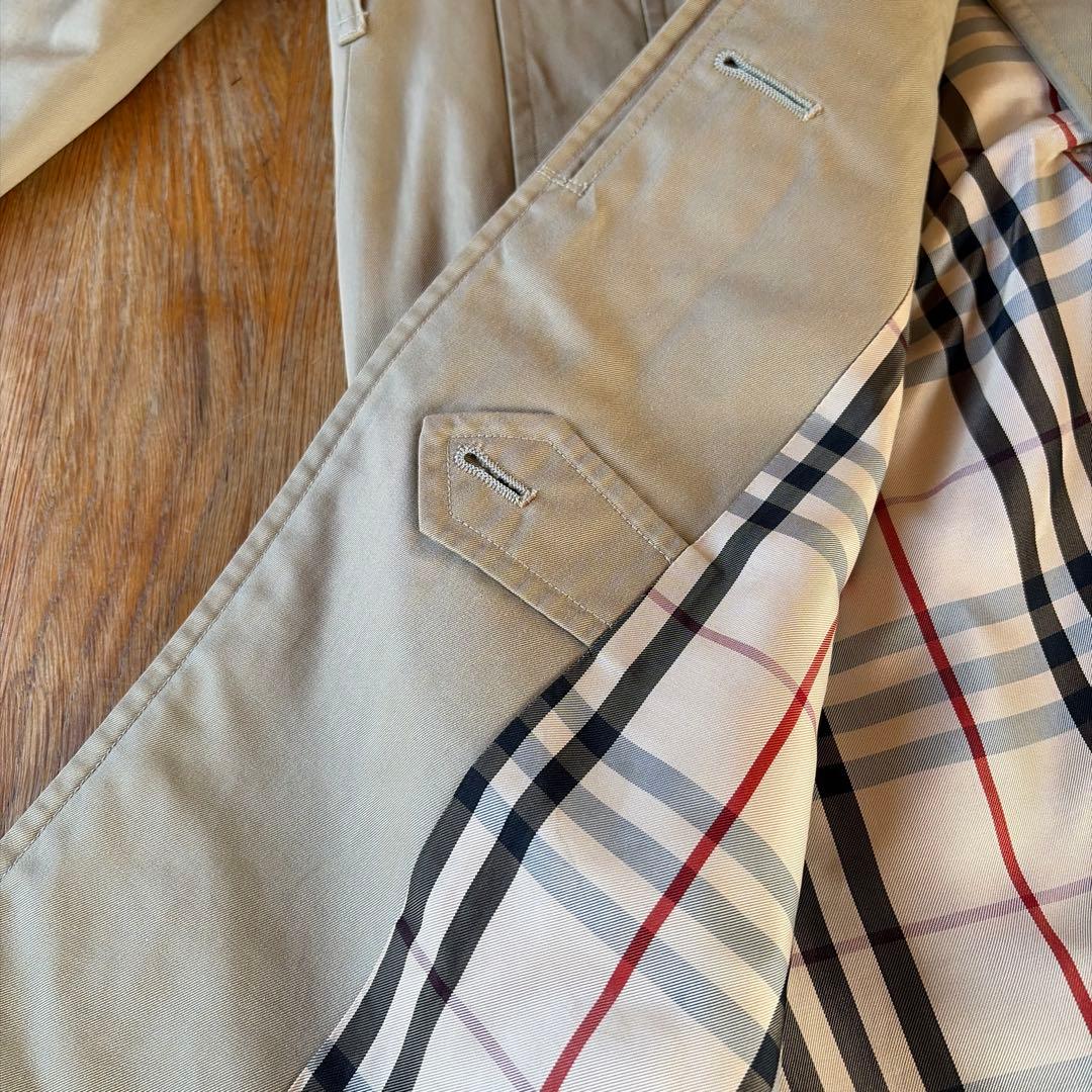Burberry's 7分丈ベージュ トレンチコート