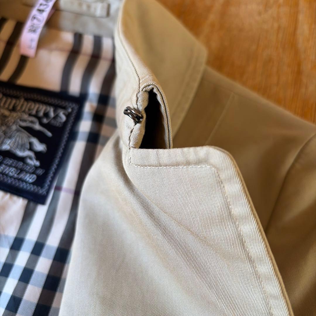 Burberry's 7分丈ベージュ トレンチコート