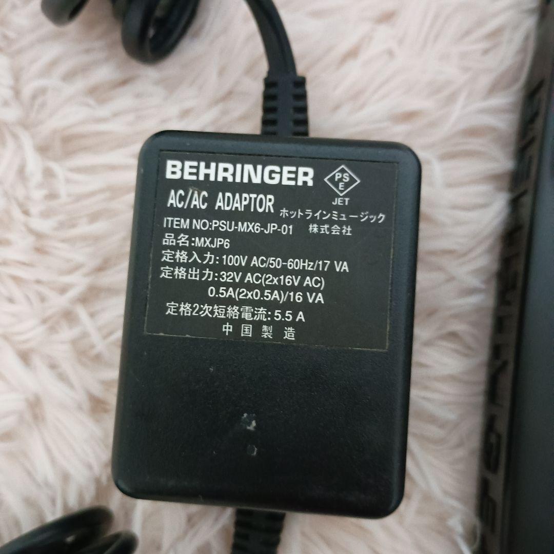 訳あり BEHRINGER XENYX 1002FX アナログミキサー