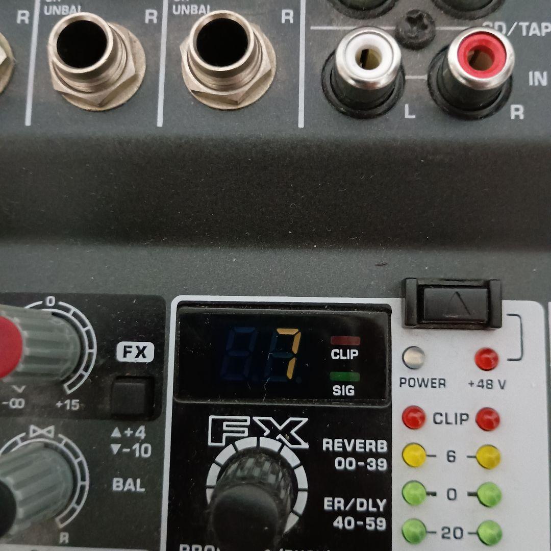 訳あり BEHRINGER XENYX 1002FX アナログミキサー