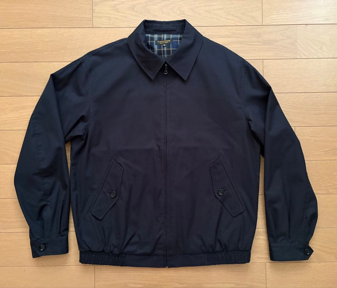 美品 A VONTADE ハリントンジャケット サイズM ネイビー