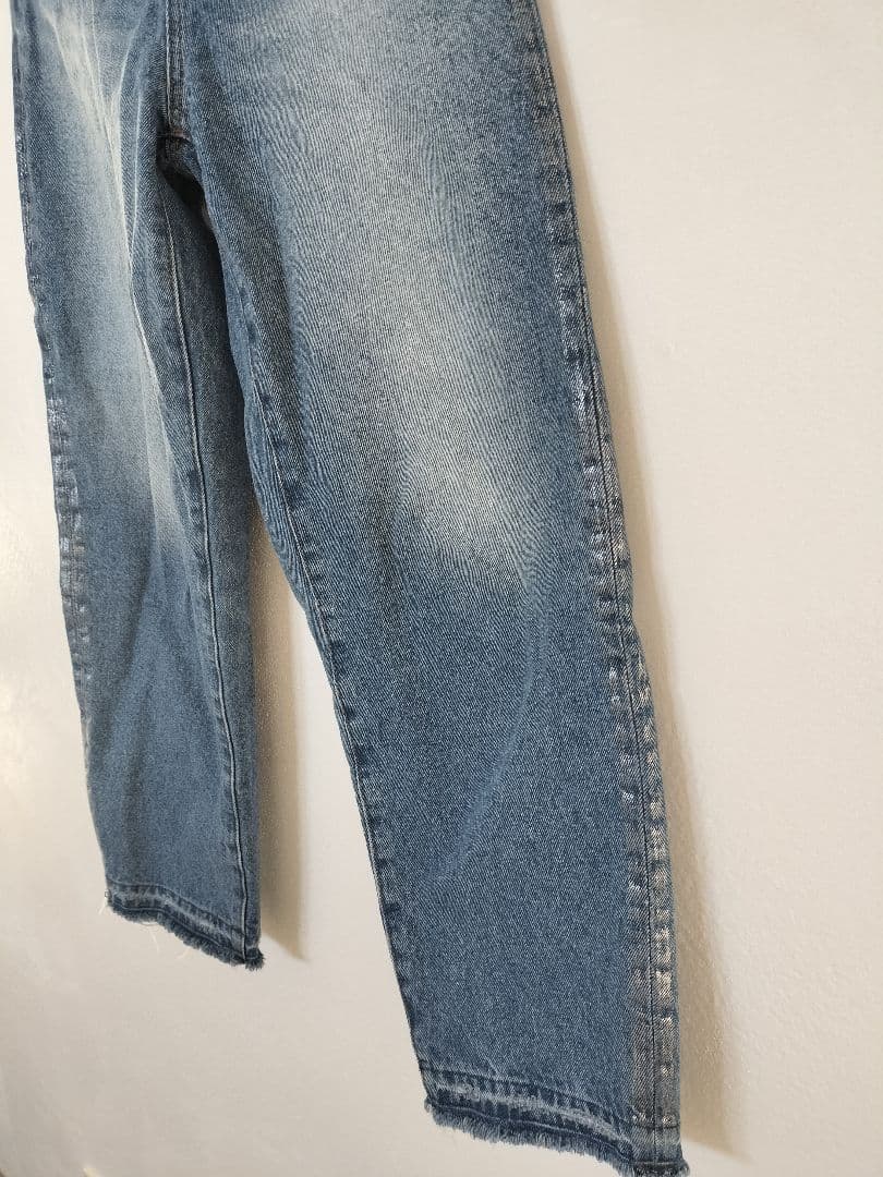 ヘリンドットサイ　HAKU Denim pants　箔デニム HeRIN.CYE