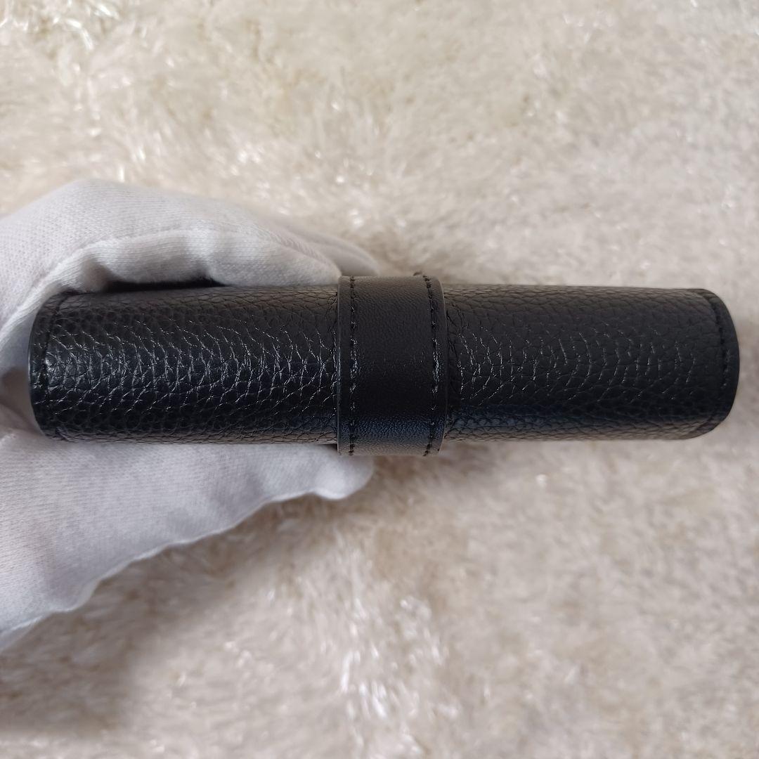 ✨極美品✨現行　ロエベ　バーティカル ウォレット スモール　三つ折り財布　黒