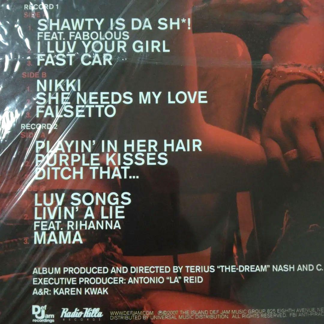 美品 レア The-Dream Love/Hate レコード 2LP R&B