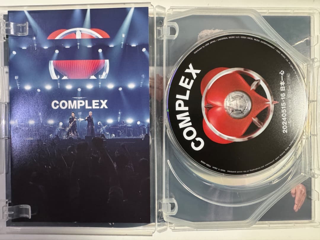 値下DVD STORE限定完全予約生産 COMPLEX 20240515日本一心