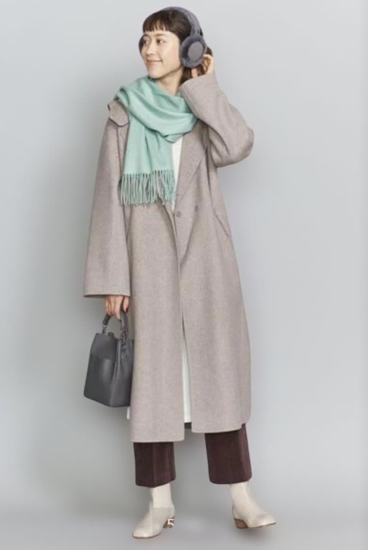 美品✴︎ユナイテッドアローズ　ベージュ　ロングコート