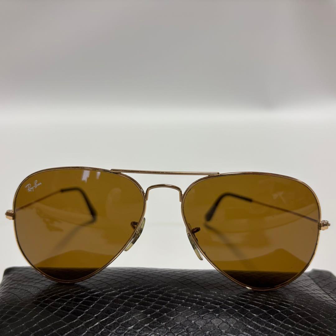 Ray-Ban RB3025 001/33 58□14 アビエーター ゴールド