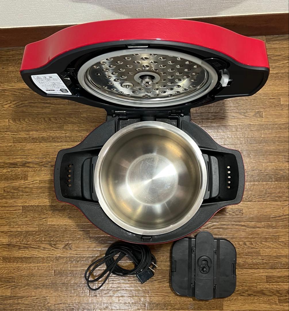 【美品】シャープ 自動調理 鍋 ヘルシオ ホットクック KN-HT99B-R