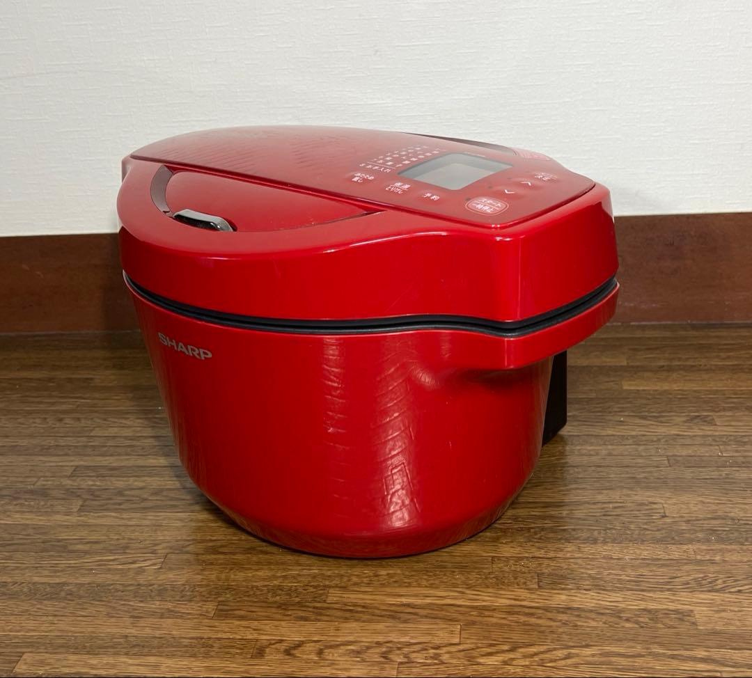 【美品】シャープ 自動調理 鍋 ヘルシオ ホットクック KN-HT99B-R