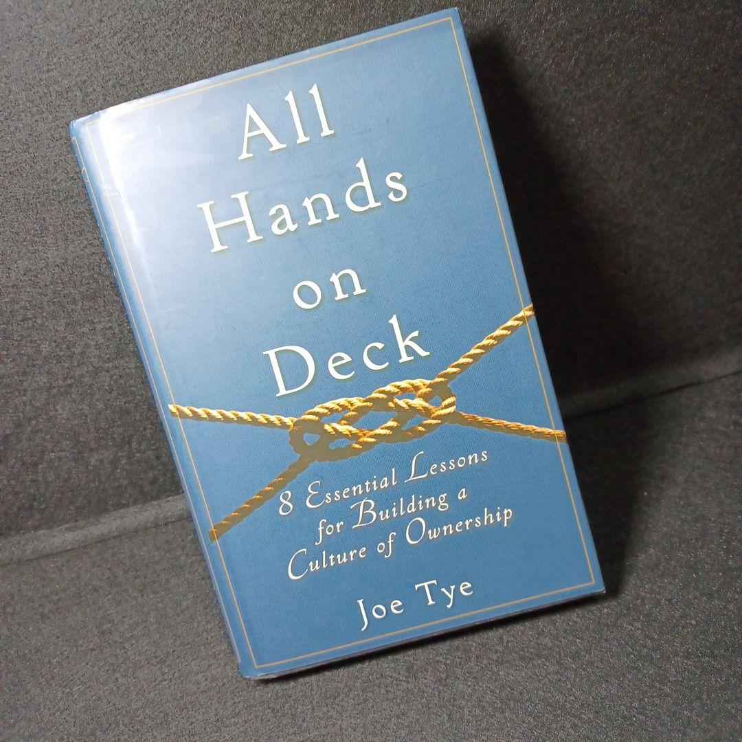 461_【洋書/サイン本】 Joe Tye「All Hands on Deck」