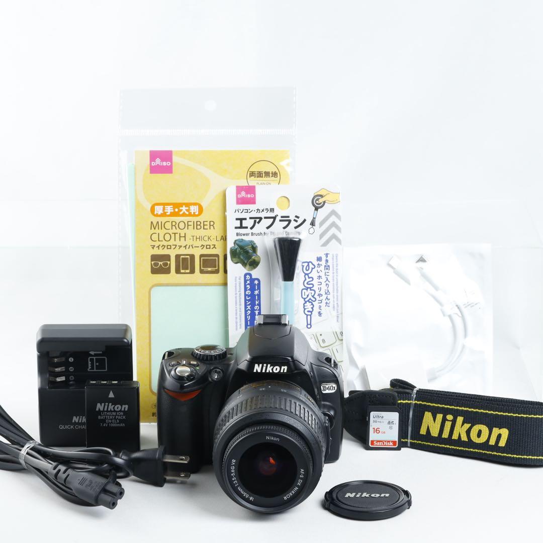 初心者★デジタル一眼レフ★NIKON ニコン　D40X★スマホ転送★彡