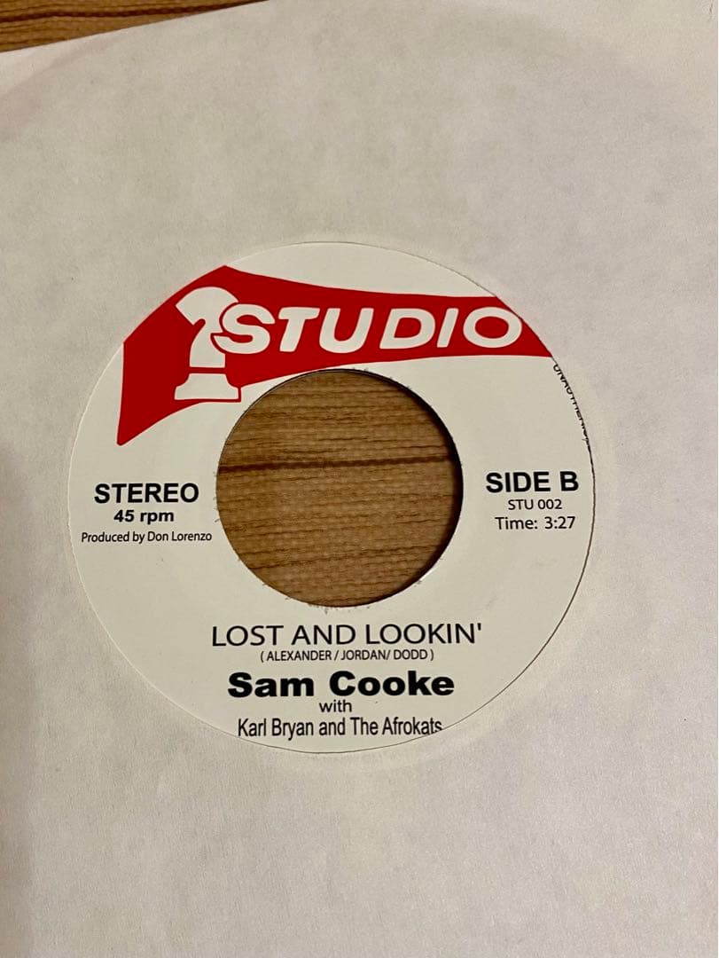Sam Cooke曲 ジャマイカ系再解釈7インチ DJ向けレア盤