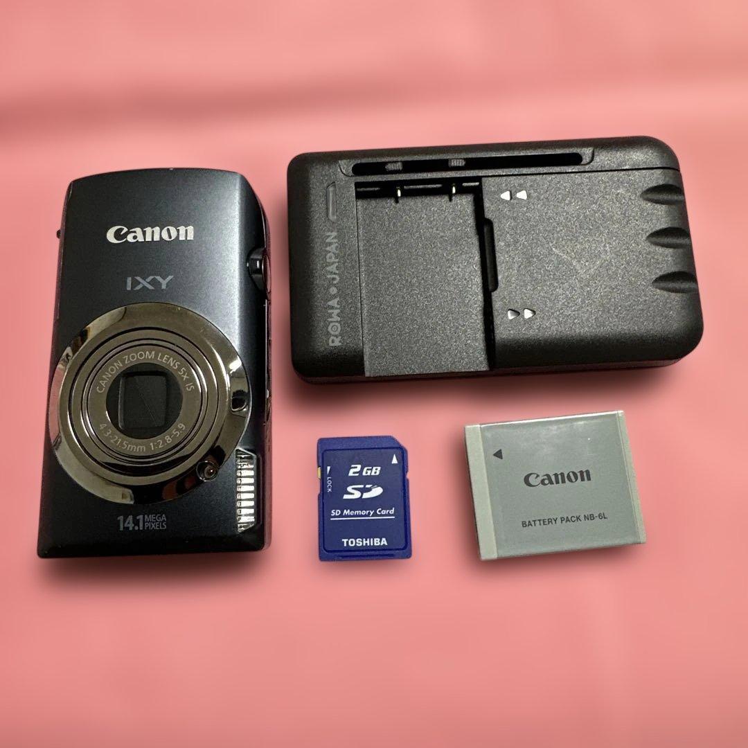 【動作確認済み】Canon IXY PC1467 デジタルカメラ　ブラック