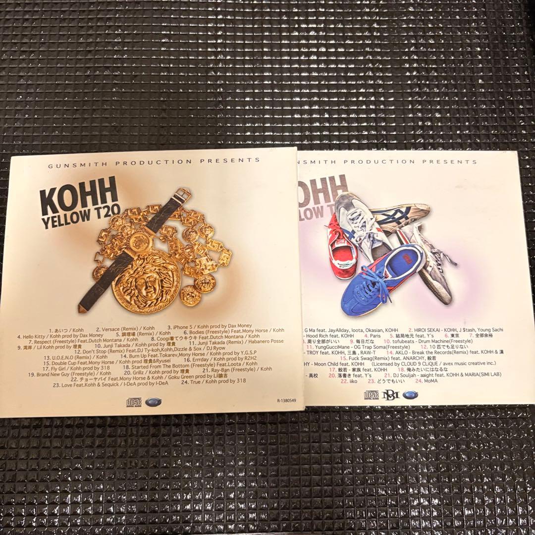 KOHH YELLOWTAPE 2 & 3 セット 廃盤 入手困難 日本語ラップ