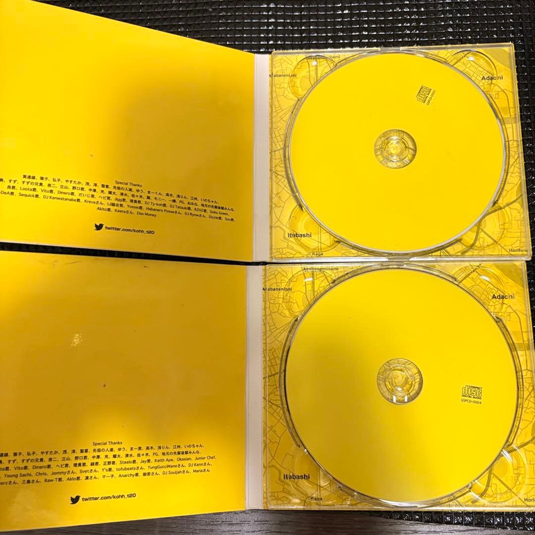 KOHH YELLOWTAPE 2 & 3 セット 廃盤 入手困難 日本語ラップ