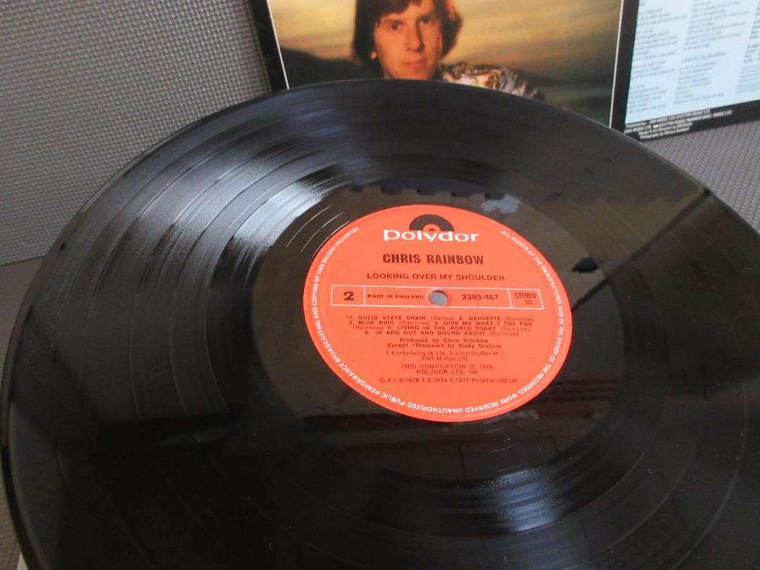 ★CHRIS RAINBOW/LOOKING OVER MY SHOULDER★