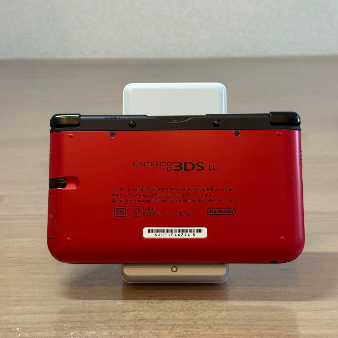 5-259【美品】ニンテンドー3DS LL レッド×ブラック