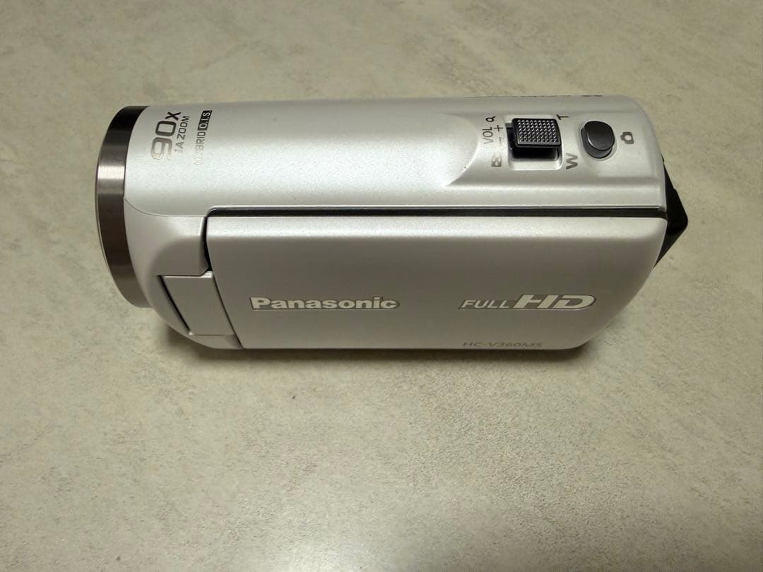 Panasonic ビデオカメラ HC-V360MS ホワイト フルHD