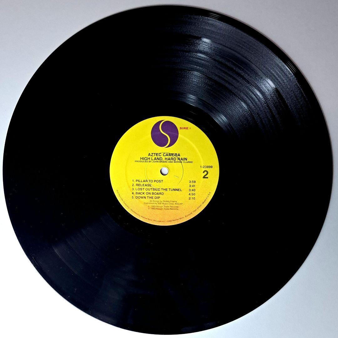 プロモ　Aztec Camera　High Land, Hard Rain　LP