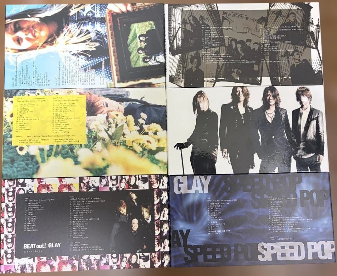GLAY - anthology 6点セット