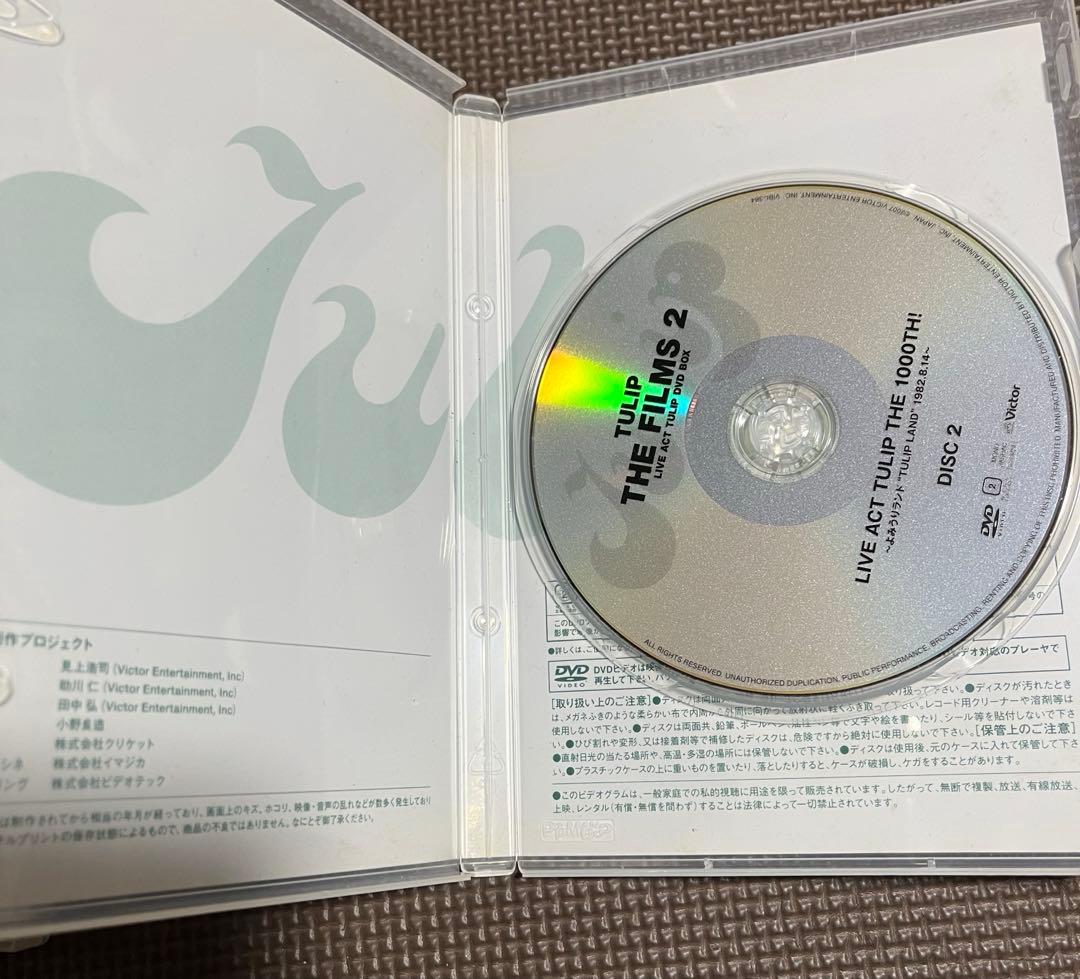 TULIP / THE FILMS2～LIVE ACT TULIP DVD5枚