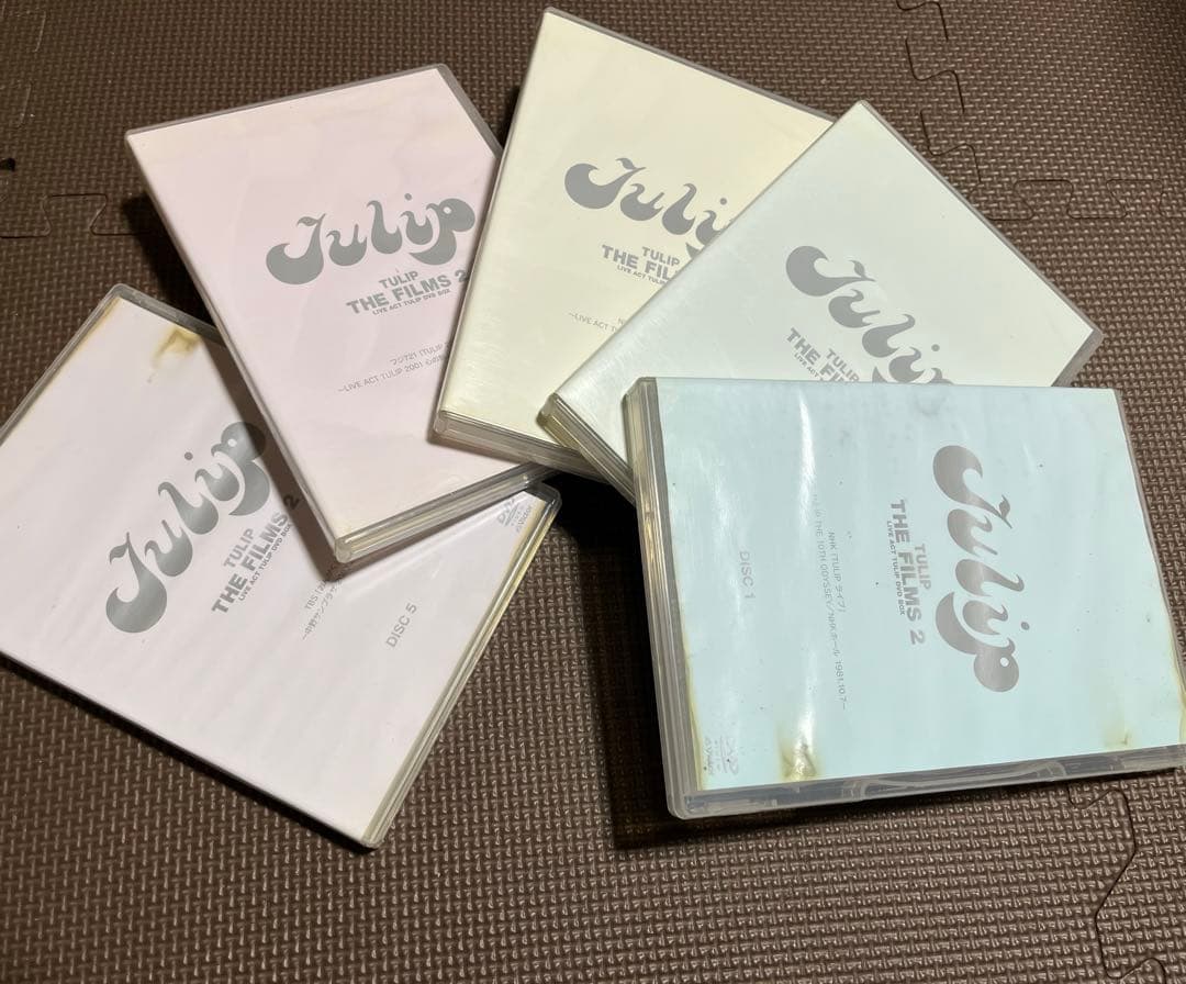 TULIP / THE FILMS2～LIVE ACT TULIP DVD5枚