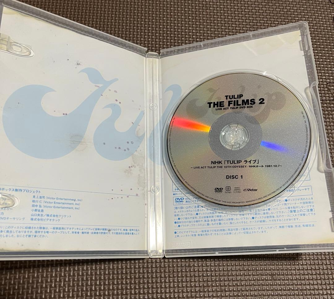 TULIP / THE FILMS2～LIVE ACT TULIP DVD5枚