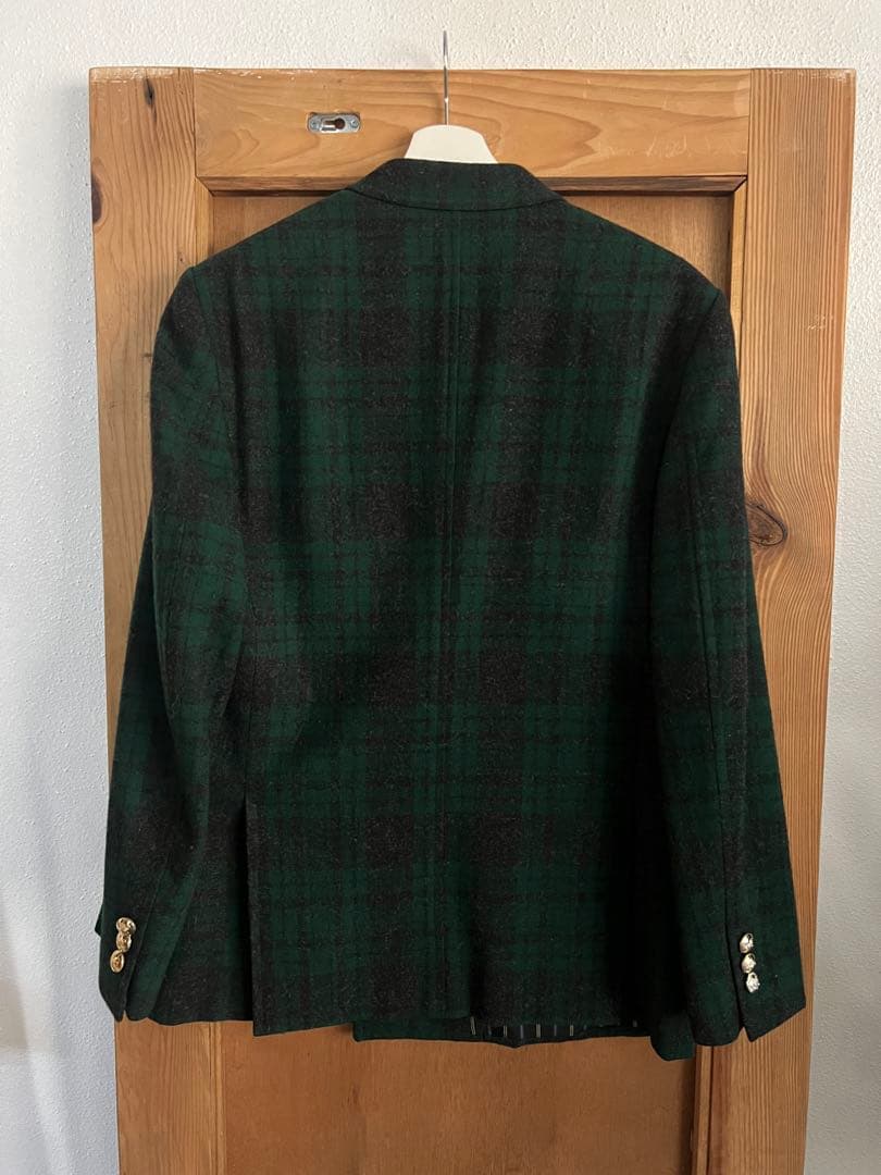 【美品】The stylist japan チェックテーラードジャケットL