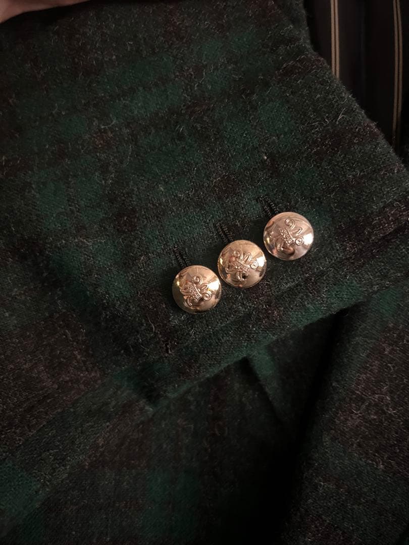 【美品】The stylist japan チェックテーラードジャケットL