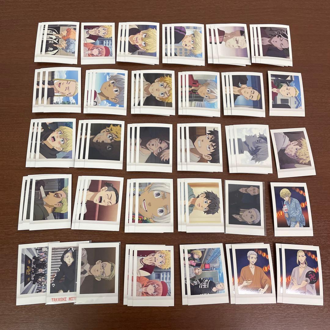 ❶東京リベンジャーズ 原画展 色紙 ぱしゃこれ メタルカード カード類まとめ売り