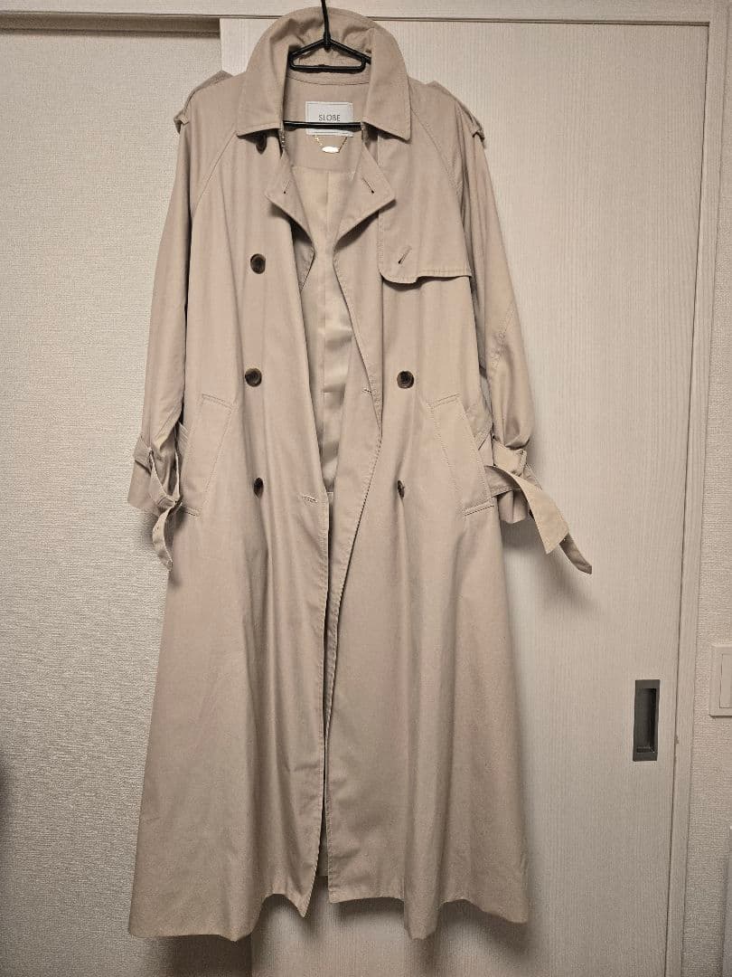 SLOBE IENA コットン トレンチコート