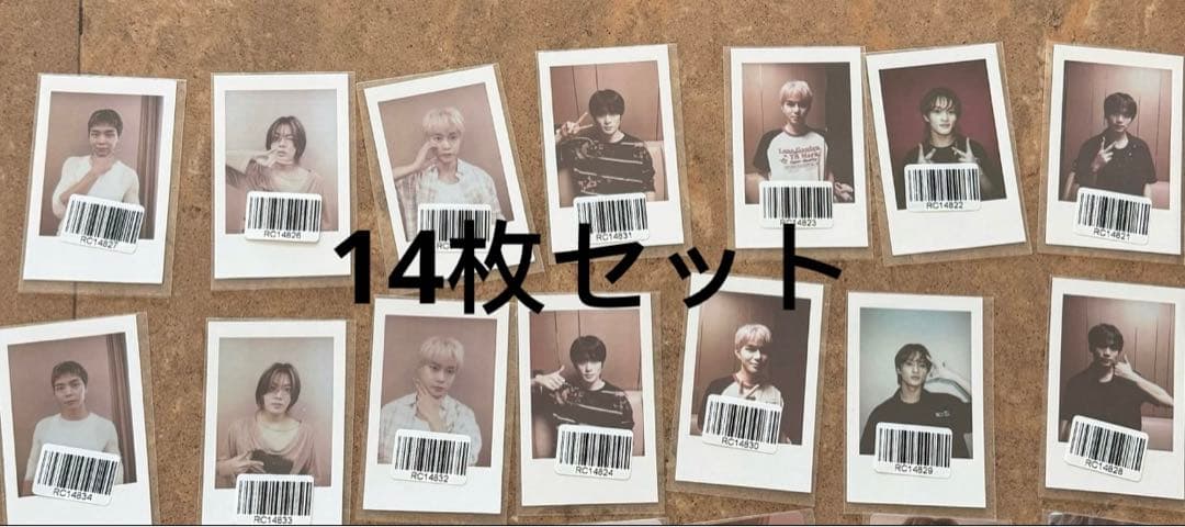 nct127 中華 kms 上海サイン会 限定 チェキ 14枚セット