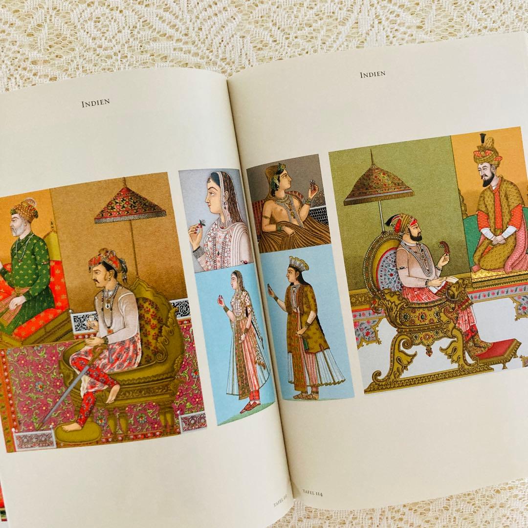 洋書　古書　『衣装の歴史』　500点の図版収録　コスチューム百科事典