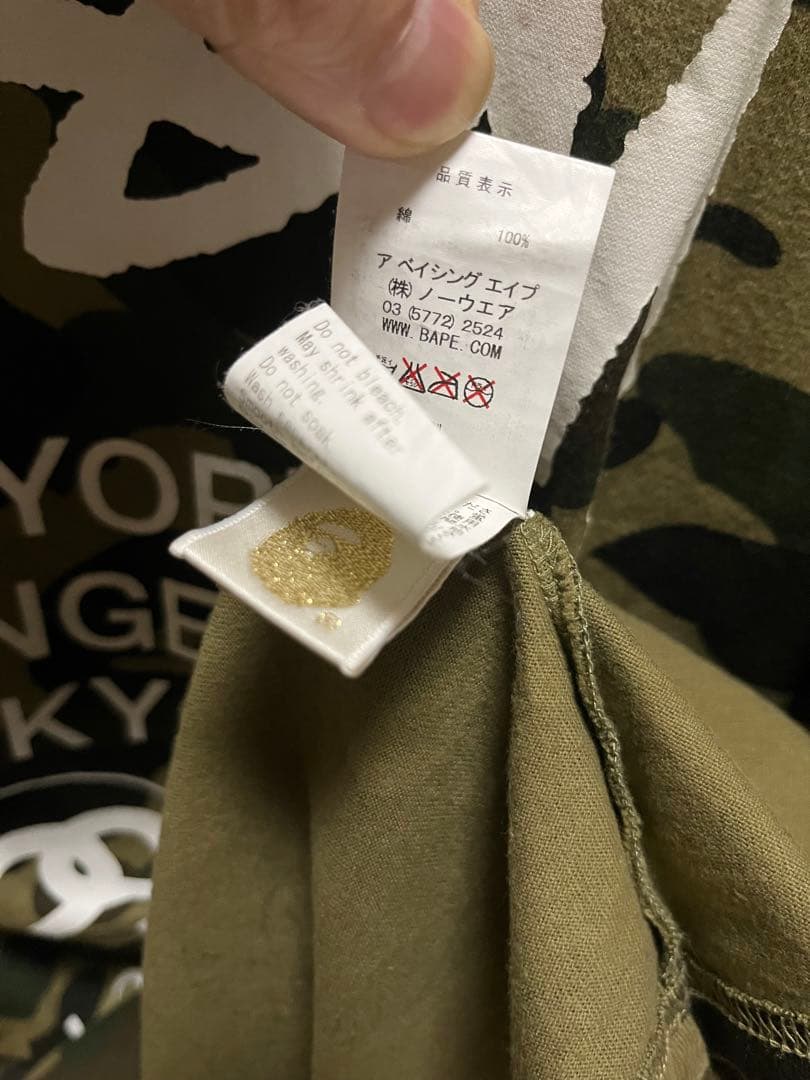 希少 A BATHING APE ×STUSSY 30周年記念 Tシャツ