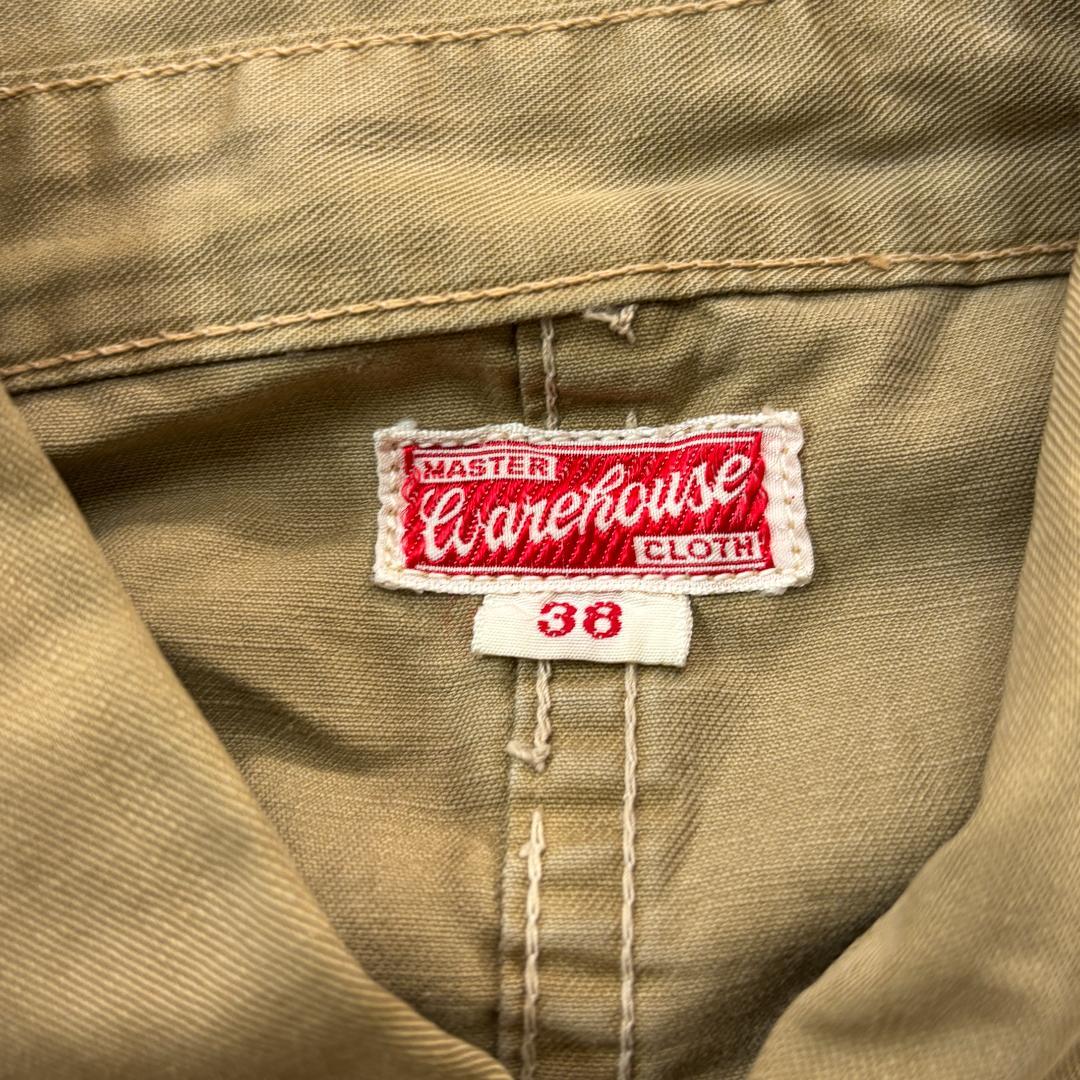 WAREHOUSE ウエアハウス 五角形ポケット カバーオール サイズ38