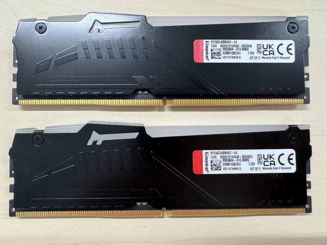 Kingston FURY DDR5 デスクトップ用メモリ 64GB